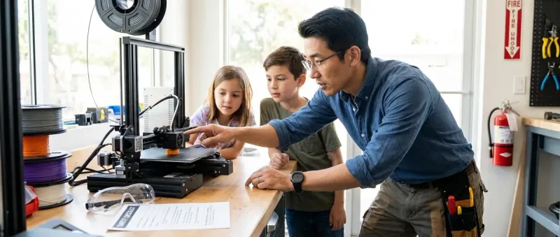 Complete 3D Printer Safety Checklist for Kids and Teens