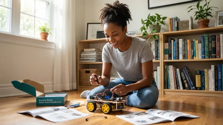 Arduino-Based Smart Robot Car Kit V4.0