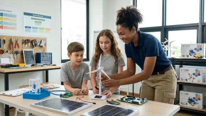 5. Renewable Energy and Environmental Systems (Ages 9-14+)