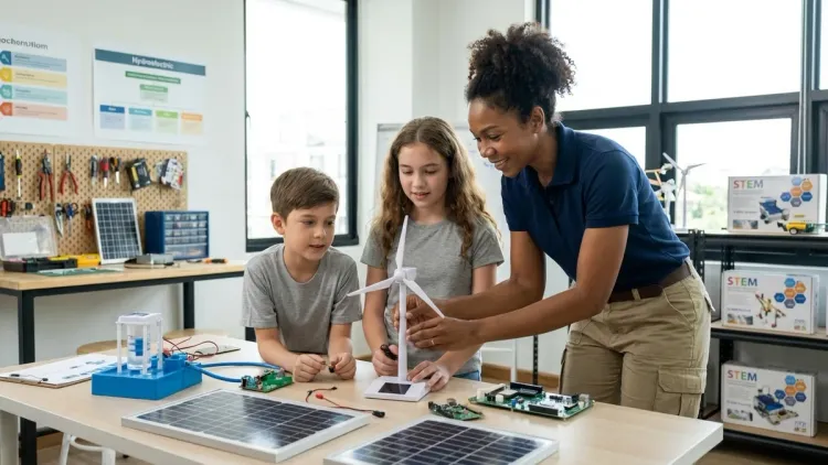 5. Renewable Energy and Environmental Systems (Ages 9-14+)