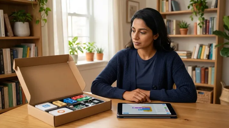 Are screen-free coding subscription boxes worth the cost compared to screen-based coding apps?