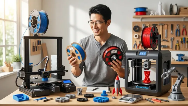 What's the actual filament cost difference between the two printers?