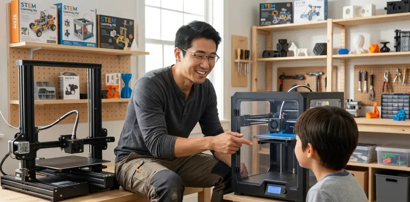 Enclosed vs Open Frame 3D Printers for Kids: Safety and Performance Compared
