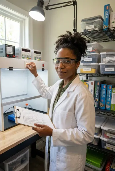 Home STEM Lab Safety Checklist: Power, Ventilation, and Storage Requirements