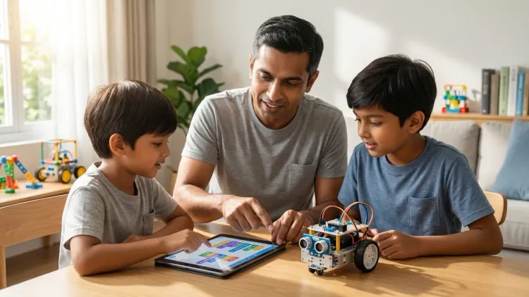 Which programming language should kids use for machine learning projects?