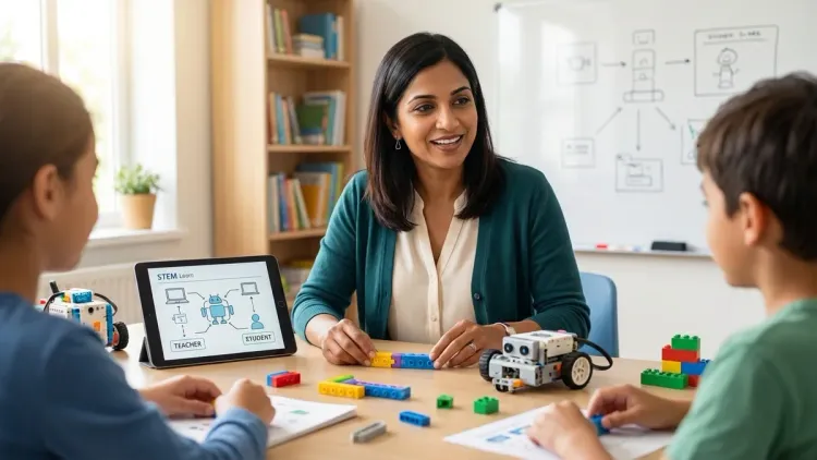 2. Introduce the "Teacher-Student" Framework for Supervised Learning