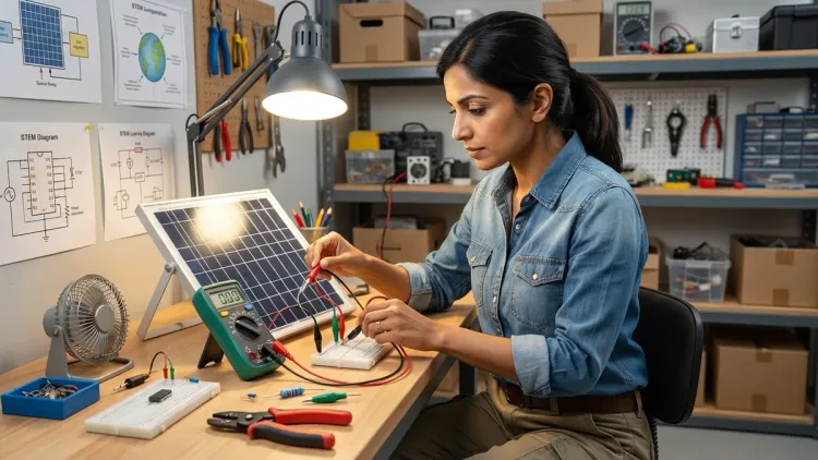 Step 4: Connect Your Circuit and Measure Open-Circuit Voltage