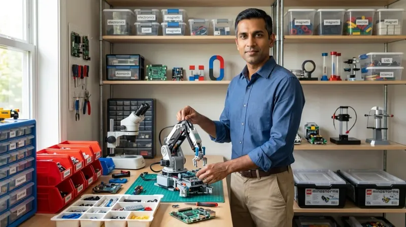 How to Organize a Home STEM Lab for Progressive Skill Development