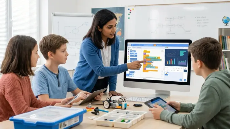 Ages 11-13: Block-Based ML Programming and Dataset Exploration