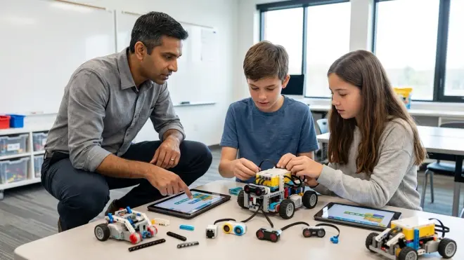 Step 2: Transition to Multi-Sensor Integration (Ages 10-13, SPIKE Prime)