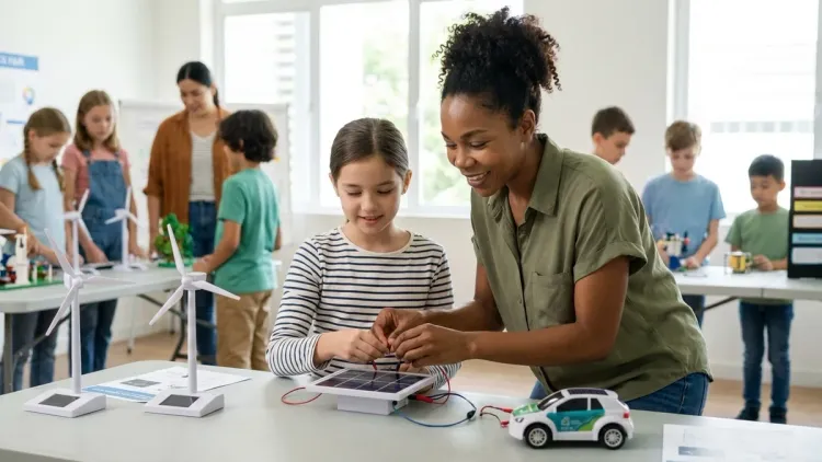 What age is appropriate to start renewable energy science projects?