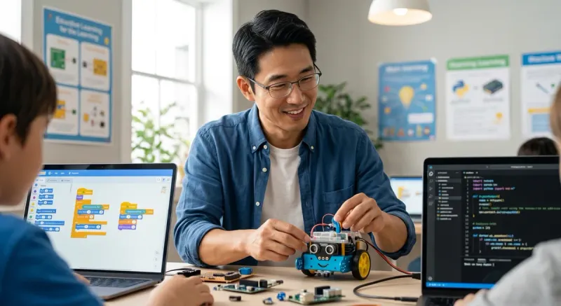 Robotics Programming Languages for Kids Explained: Scratch, Blockly, Python, and C++