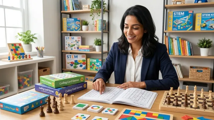 Logic Puzzle Books and Card Games