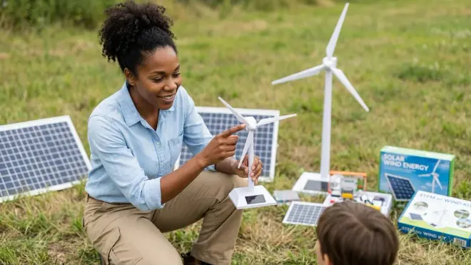 How Wind Energy Projects Work (and What Your Child Actually Learns)