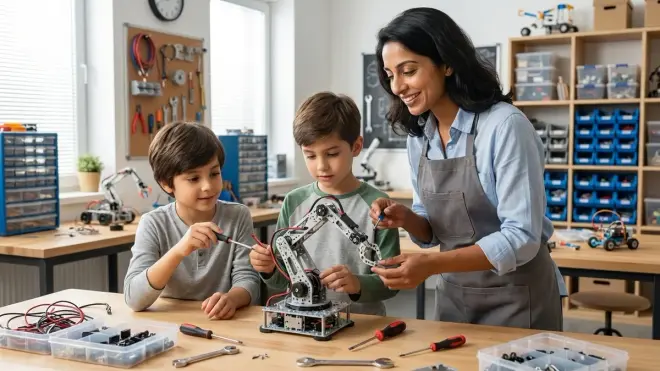 Step 5: Expand to Multi-Component Systems and Tool-Based Assembly (Ages 9-11)