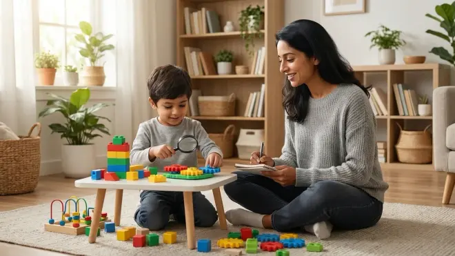 How do I know if my 4-year-old should still use 3-year-old STEM toys?