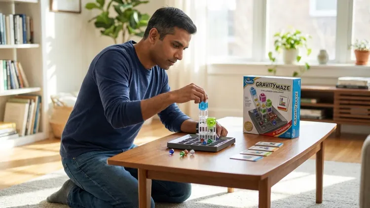 ThinkFun Gravity Maze: Spatial Reasoning and Engineering Constraints