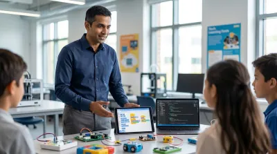 How to Transition from Screen-Free Coding to Scratch and Python Programming