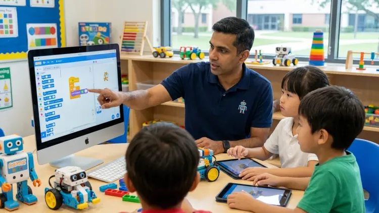 Step 2: Introduce Scratch with Constrained Block Palettes