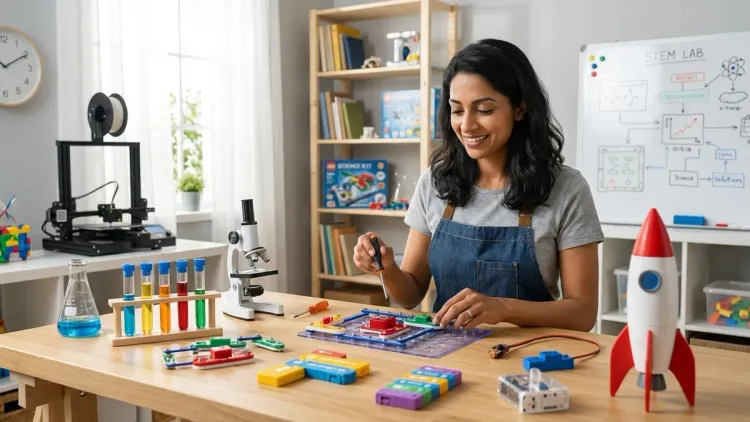 How a Home STEM Lab Works