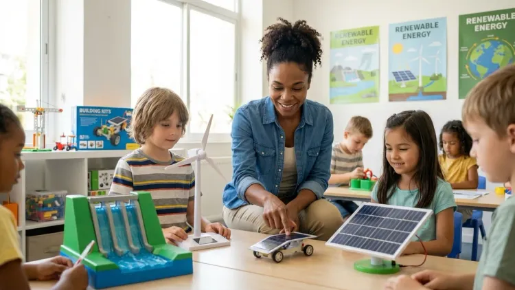 Types of Renewable Energy Systems for Hands-On Learning