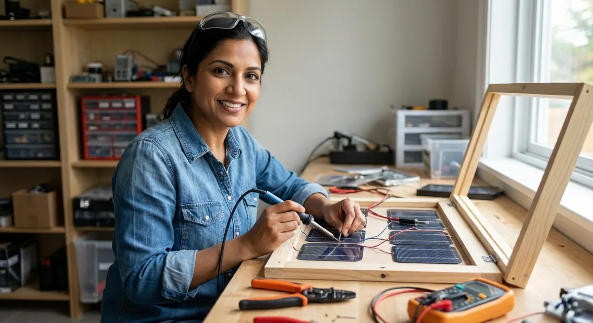 How to Build a Solar Panel Science Project from Scratch