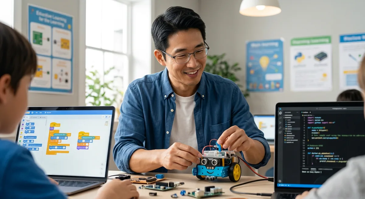 Robotics Programming Languages for Kids Explained: Scratch, Blockly, Python, and C++